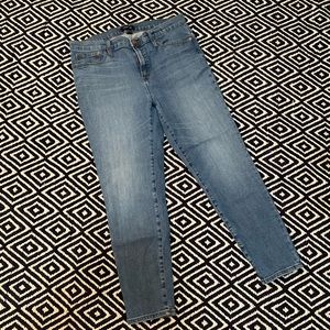 Light Wash High Rise JCrew Jeans